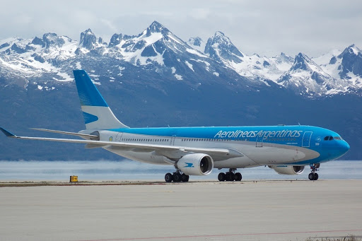 Avión de aerolíneas argentinas