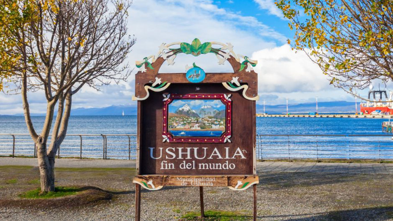 Cartel de Ushuaia