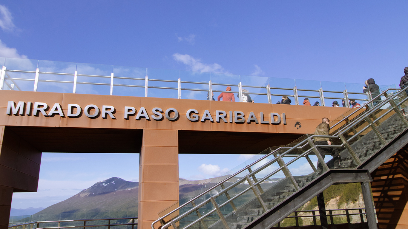 Entrada a Mirador Paso Garibaldi
