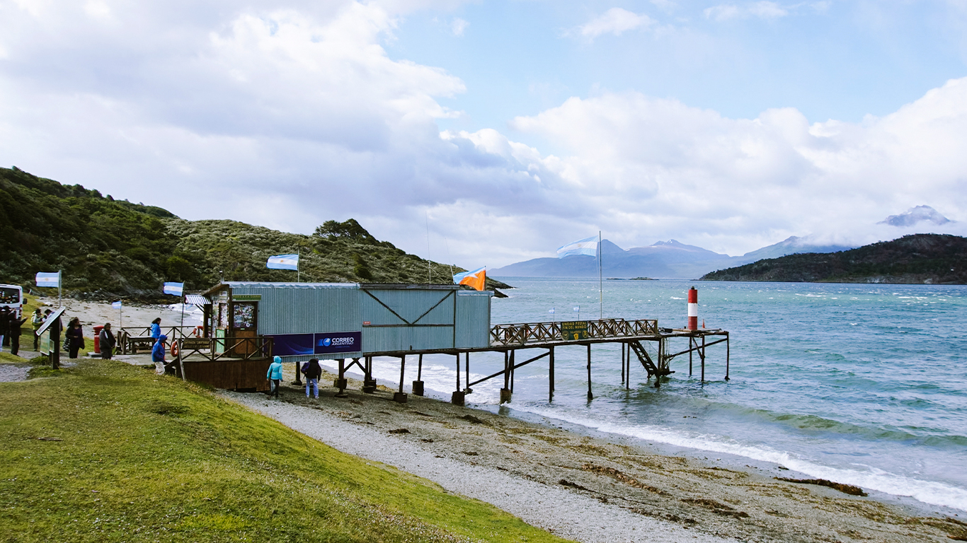 Muelle en Parque Nacional TIerra del Fuego