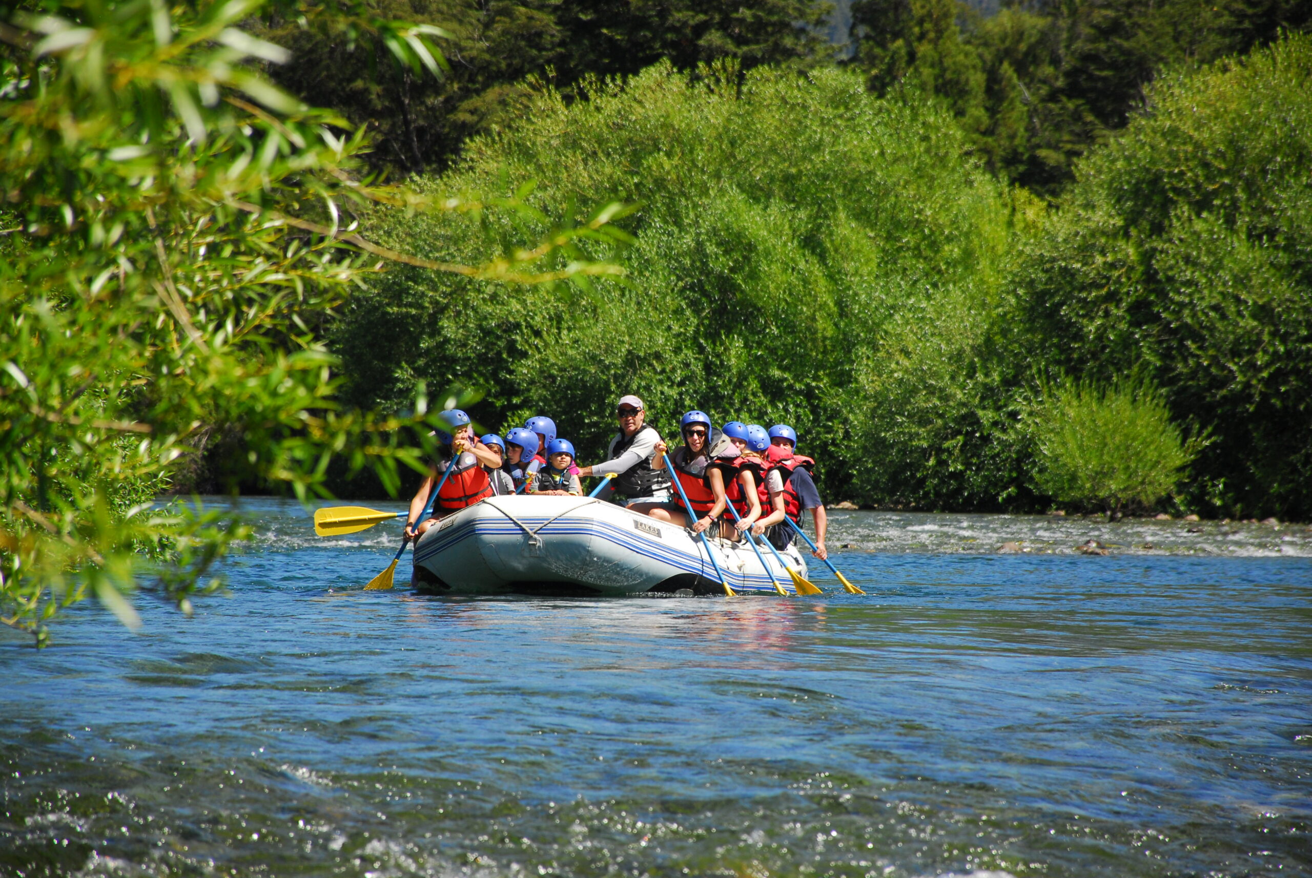 Bariloche Rio Manso rafting desde Villegas